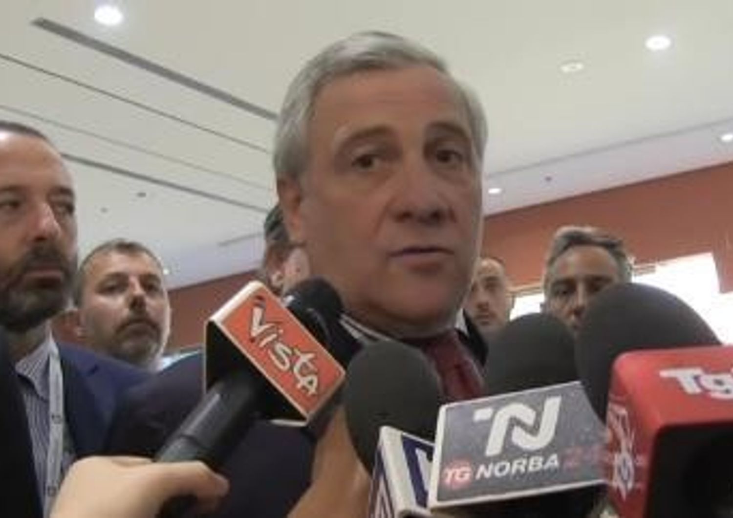 Tajani (foto Video Vista)