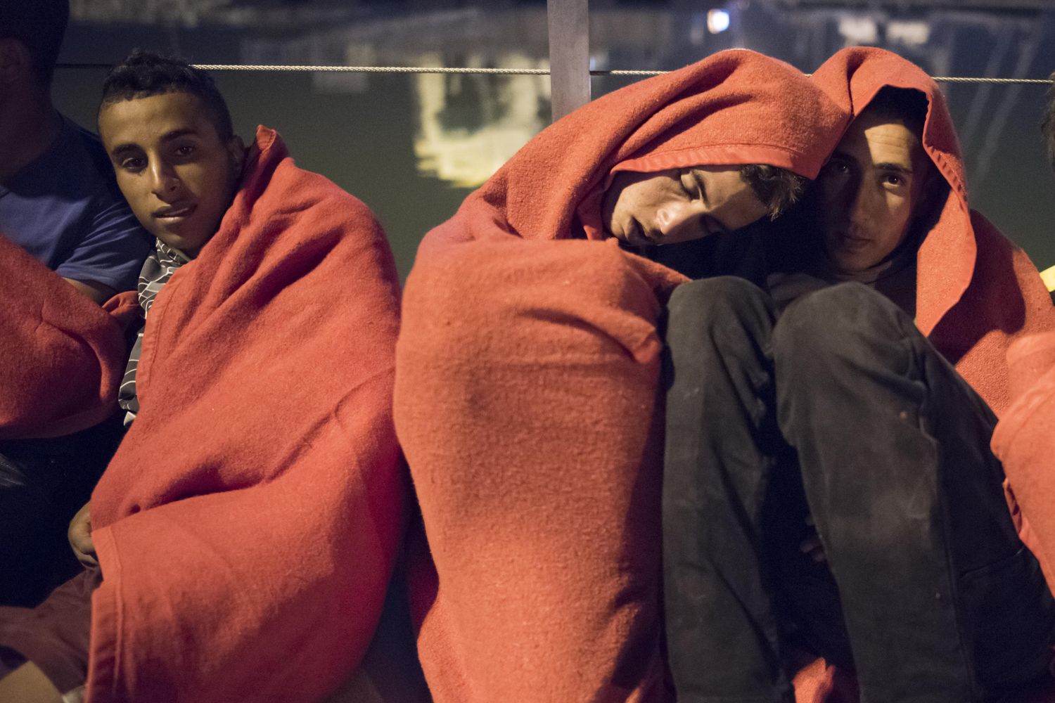 sbarchi immigrati (Afp)&nbsp;