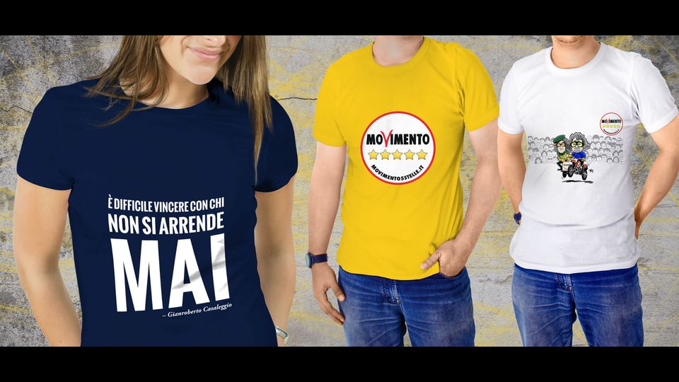 T-Shirt MoVimento 5 Stelle&nbsp;
