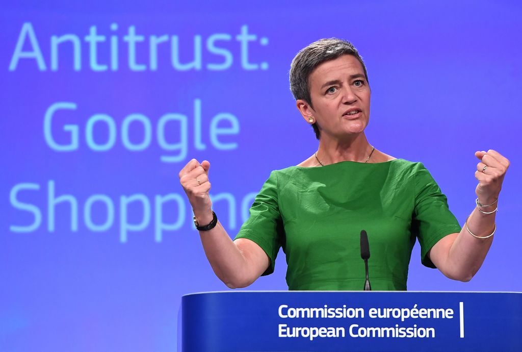 &nbsp;Margrethe Vestager, commissario Ue alla concorrenza