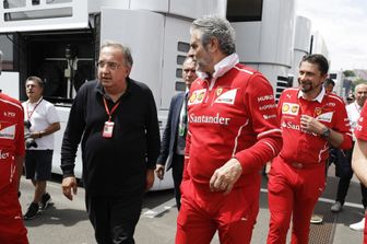Sergio Marchionne al Gran Premio di Austria (Afp)