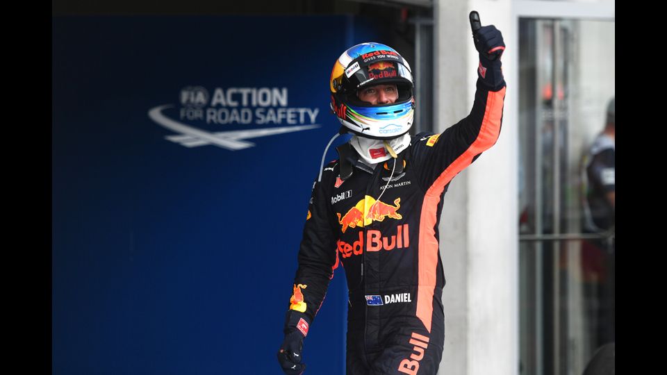 &nbsp;Il pilota della Red Bull Daniel Ricciardo (Afp)