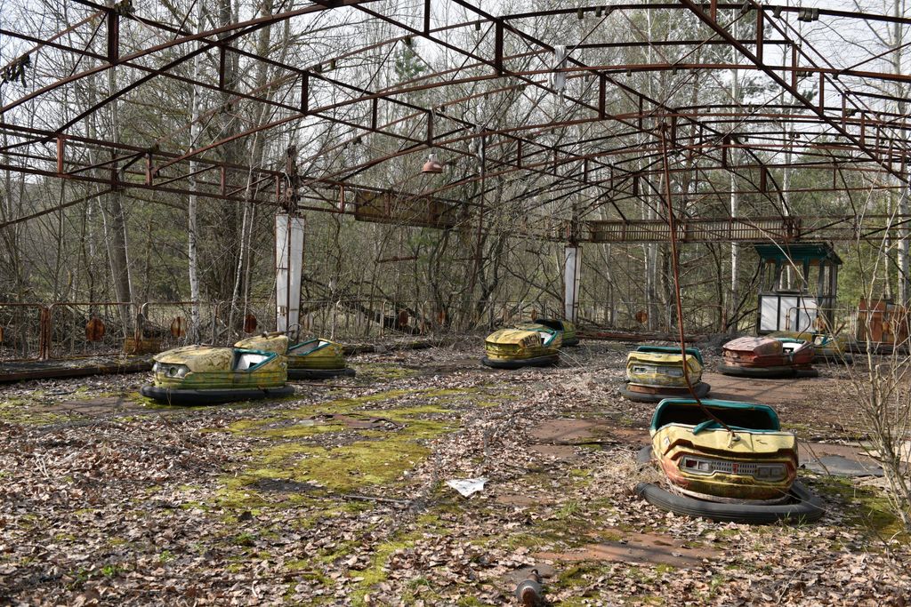 &nbsp;Parco dei divertimenti abbandonato nell'area off limits di Chernobyl