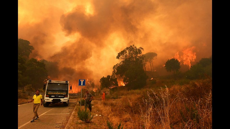 Le colline dell'Annunziata,&nbsp;Messina&nbsp;Foto: Giovanni Isolino / AFP