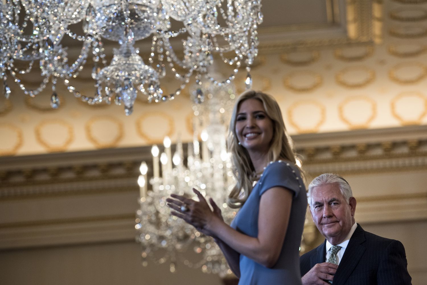 Ivanka Trump al G20 di Amburgo (Afp) &nbsp;