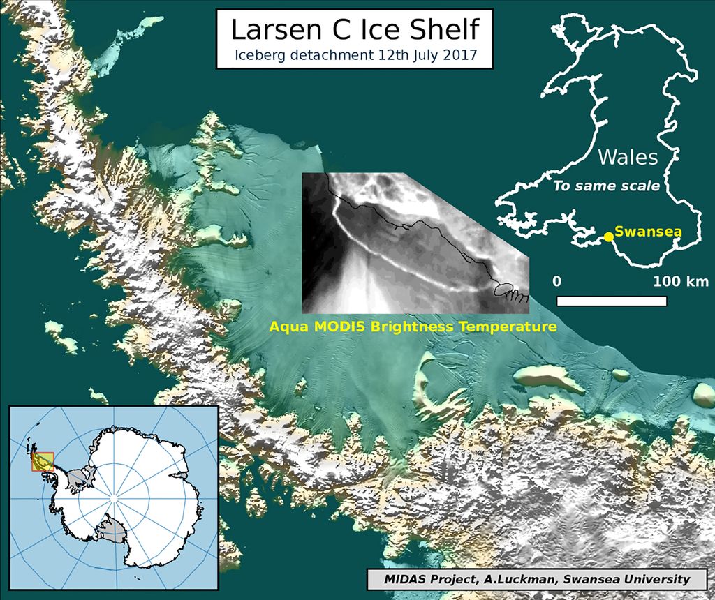 Iceberg Antartide (Afp)&nbsp;
