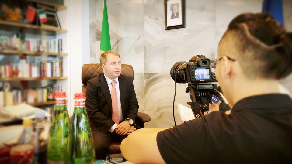 &nbsp;Il Console italiano a Chongqing Sergio MaffettoneFoto: Alessandra Spalletta/Agi