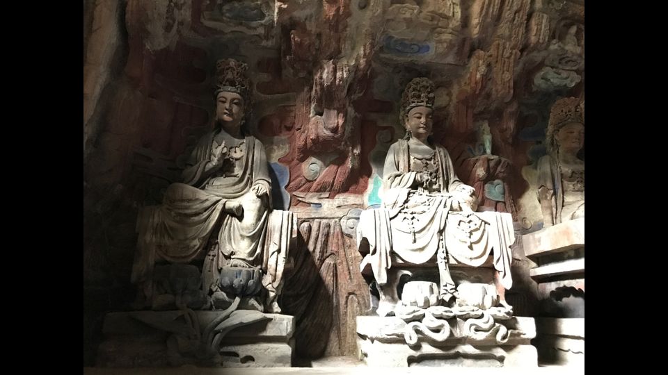 &nbsp;Le statue di Dazu ,sculture religiose risalenti all'epoca della dinastia Tang (VII secolo d.C.) vicino Chongqing&nbsp;Foto: Alessandra Spalletta/Agi