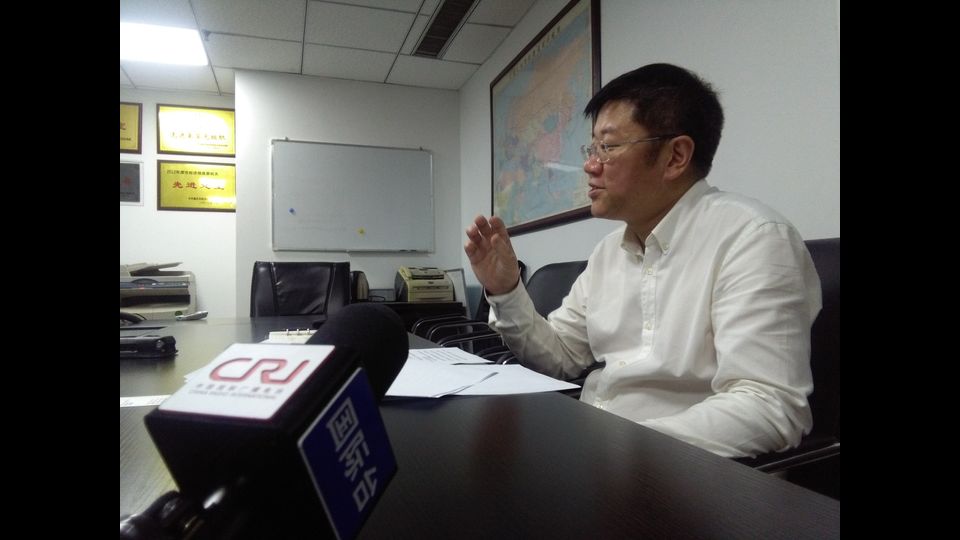 &nbsp;Li Bin, vice direttore alla logistica della municipalit&agrave; di Chongqing Foto: Alessandra Spalletta/Agi