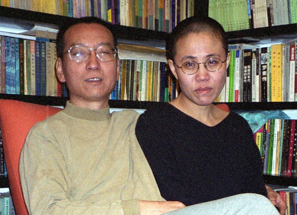 &nbsp;Liu Xiaobo insieme alla moglie