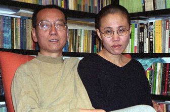 &nbsp;Liu Xiaobo insieme alla moglie