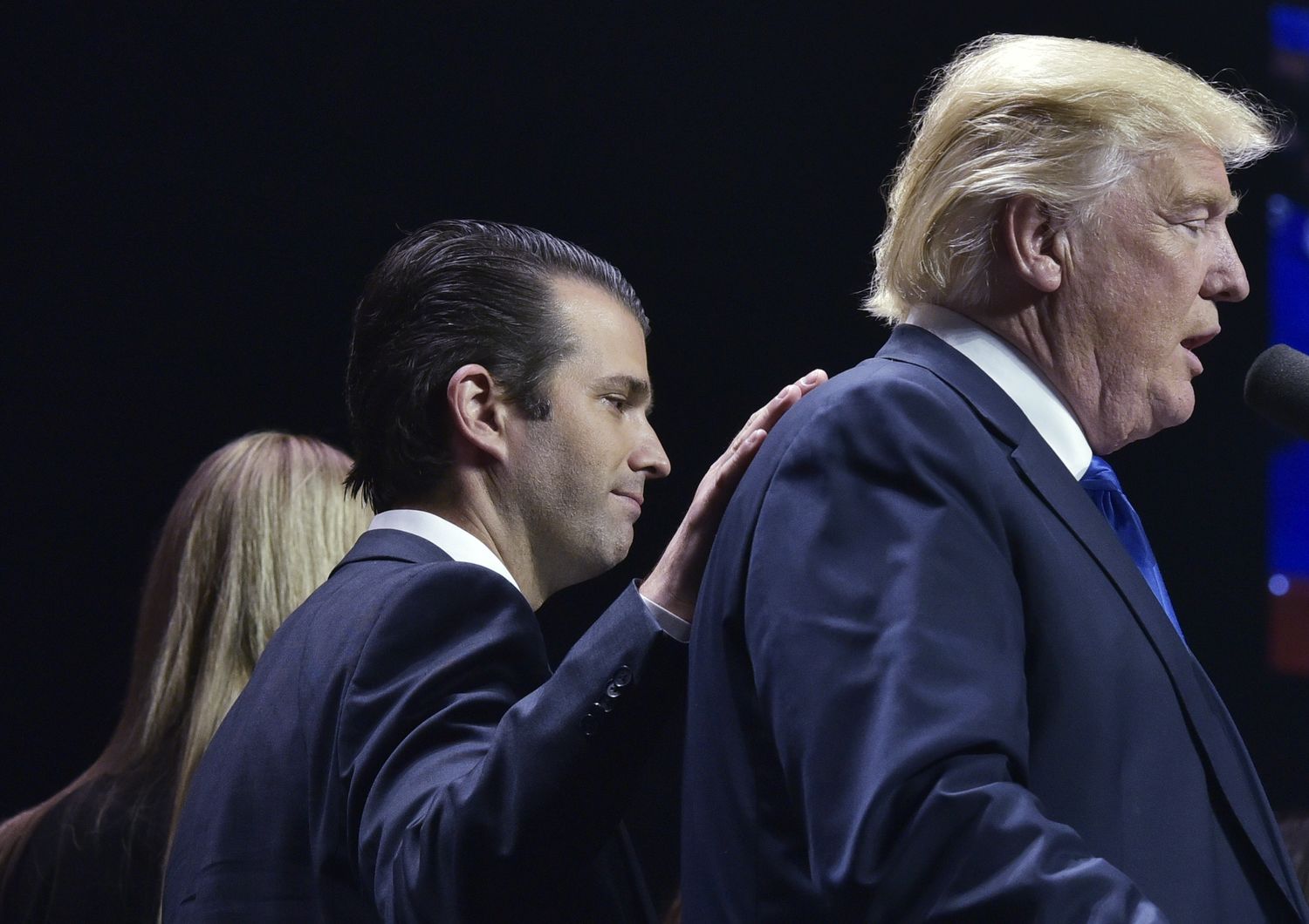 &nbsp;Donald Trump Jr e il padre