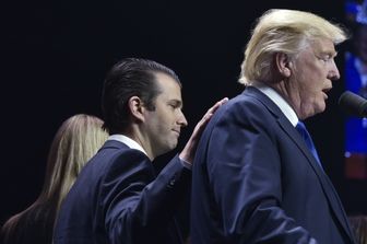 &nbsp;Donald Trump Jr e il padre