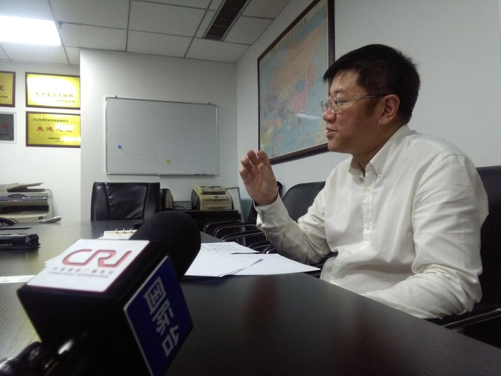 Li Bin, vice direttore alla logistica della municipalità di Chongqing&nbsp;