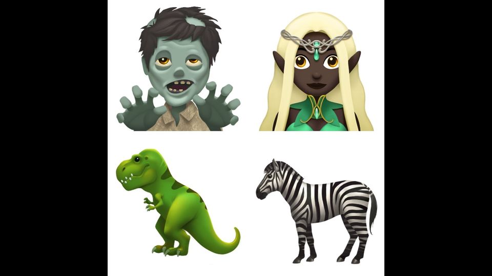 Tra le novit&agrave; ci sono un dinosauro, una principessa elfa, una zebra e uno zombi (omaggio involontario a George Romero nel giorno della morte)