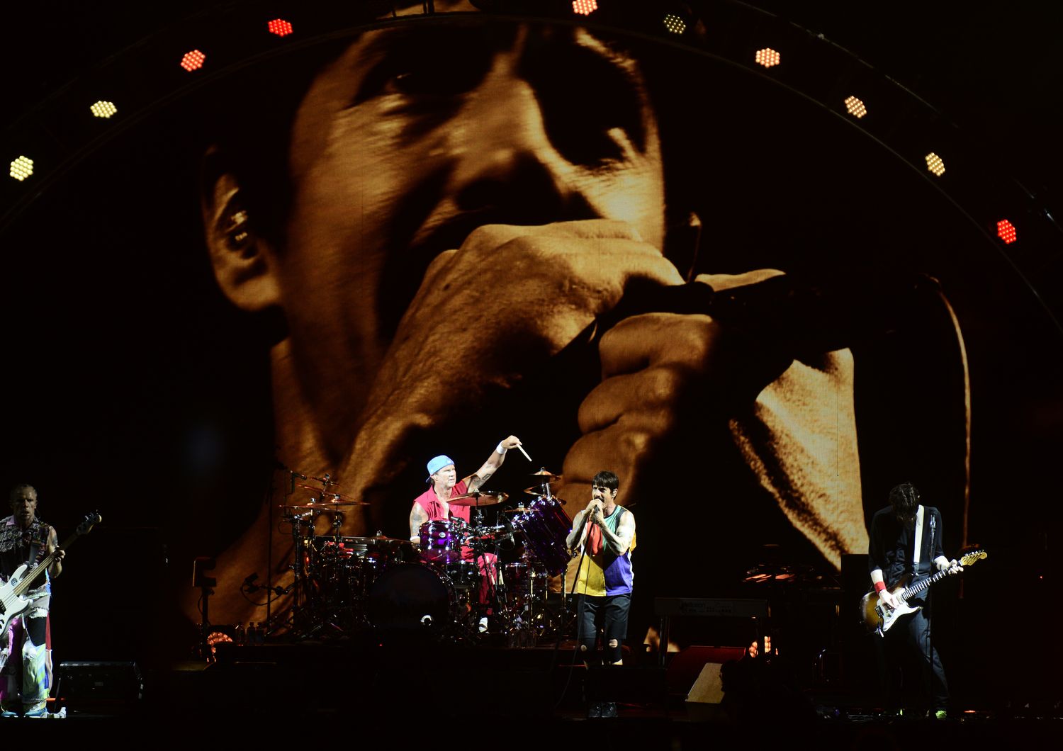 In 30mila a Roma per i Red Hot Chili Peppers in concerto