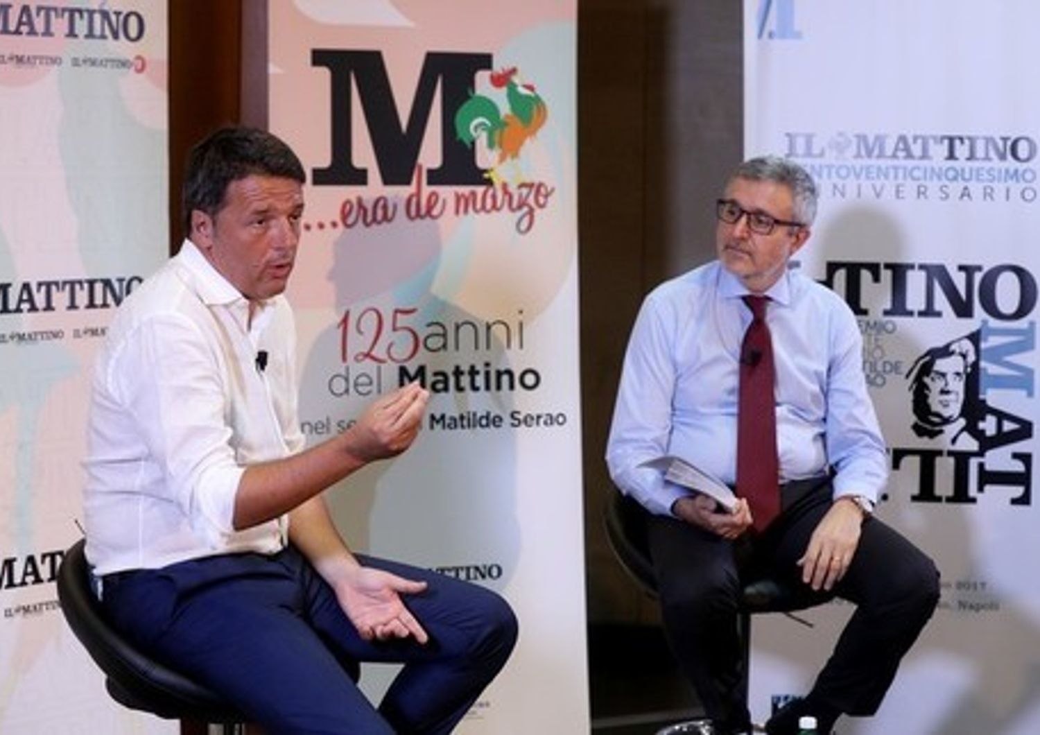 &nbsp;Matteo Renzi ospite al il Mattino