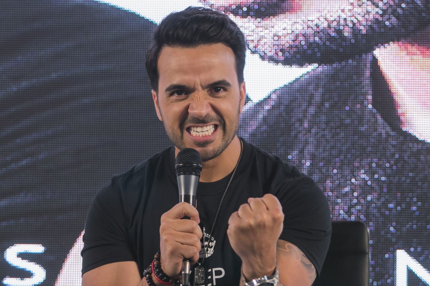 &nbsp;Luis Fonsi alla presentazione di Despacito
