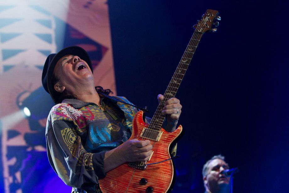 &nbsp;Carlos Santana - Afp