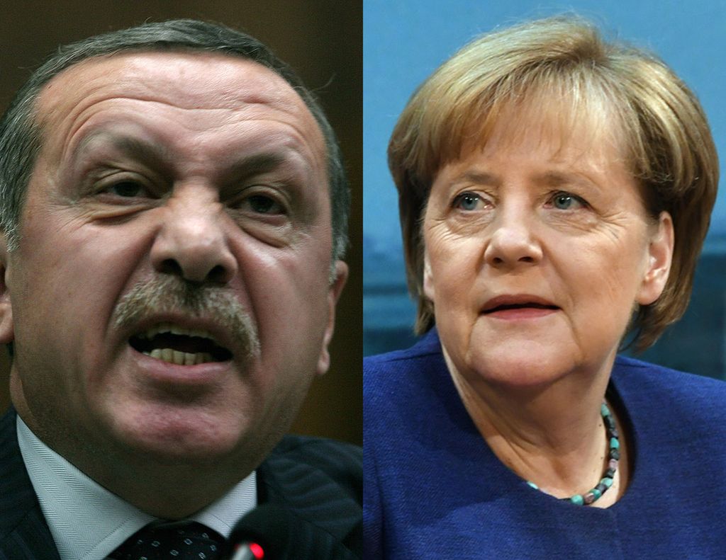 &nbsp;Erdogan-Merkel
