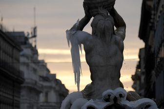 &nbsp;Roma, ghiaccio, neve