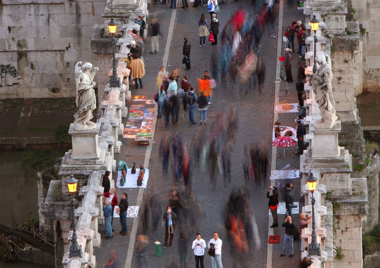 &nbsp;Roma, gente ponte