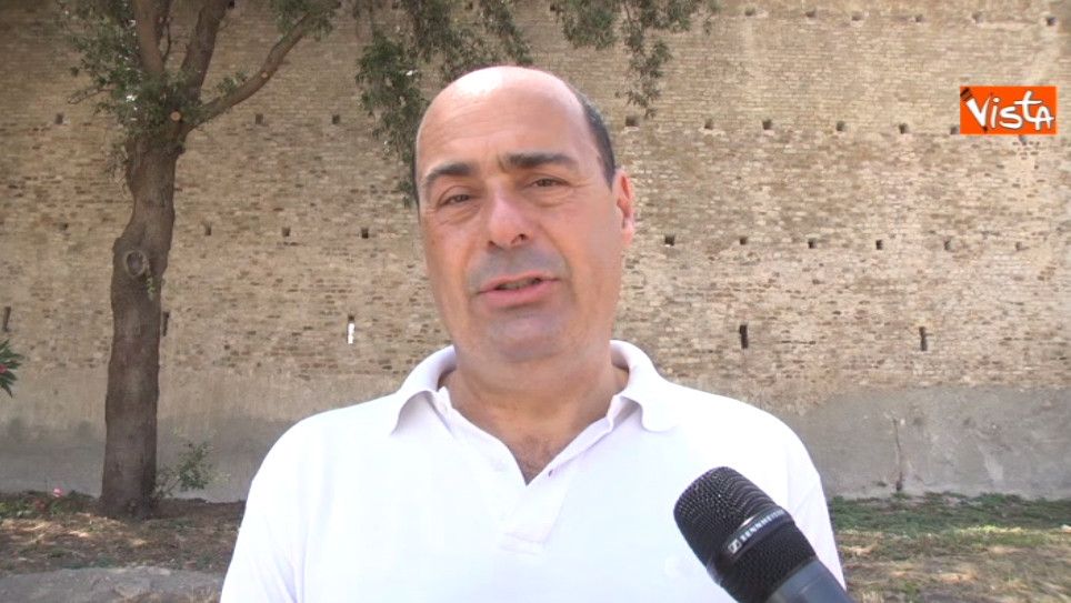 Zingaretti (fotogramma Vista)&nbsp;