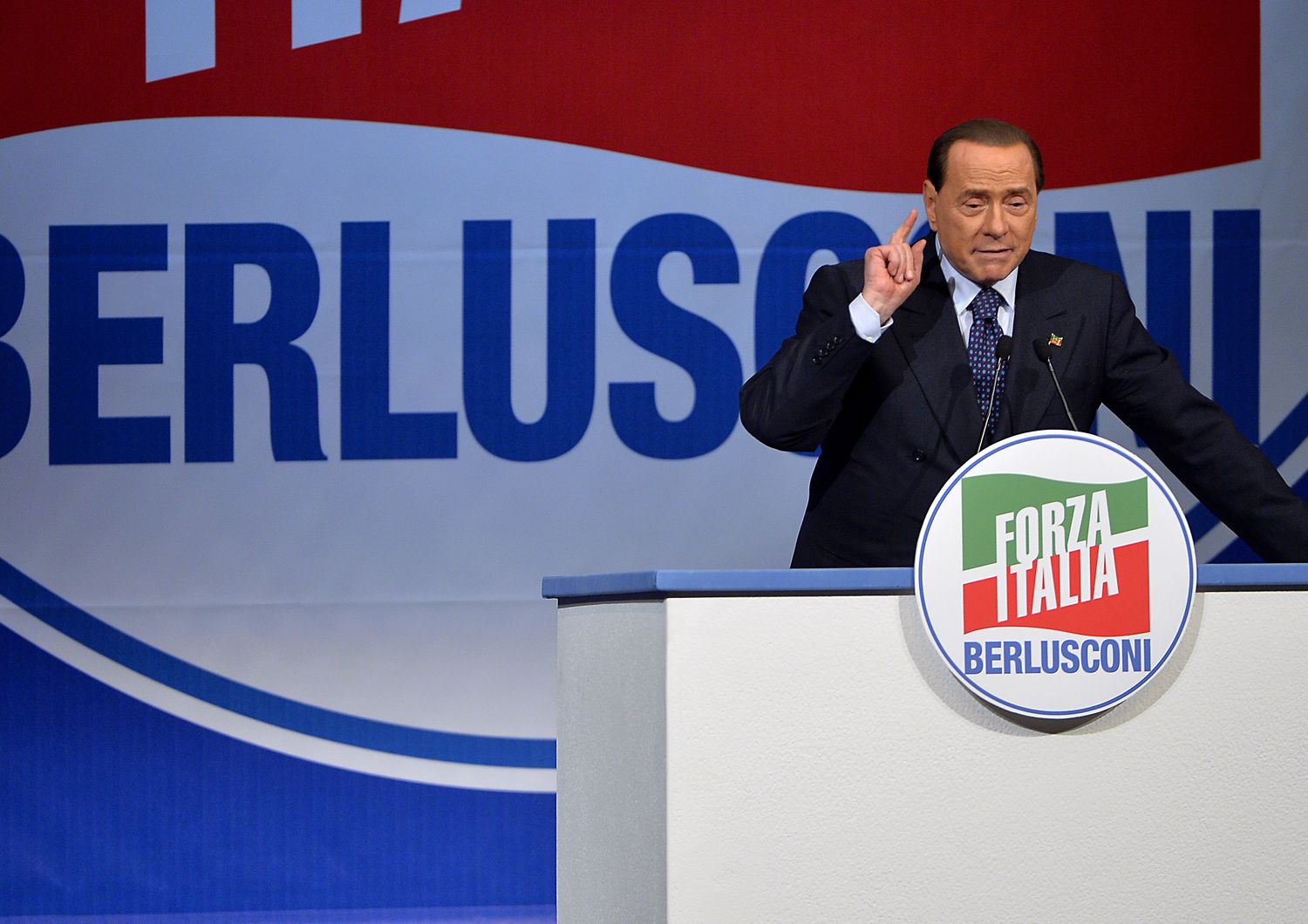 &nbsp;Silvio Berlusconi - Afp