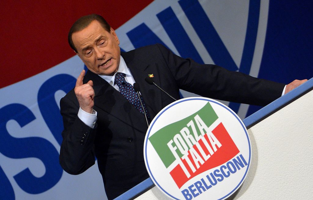 &nbsp;Silvio Berlusconi - Afp