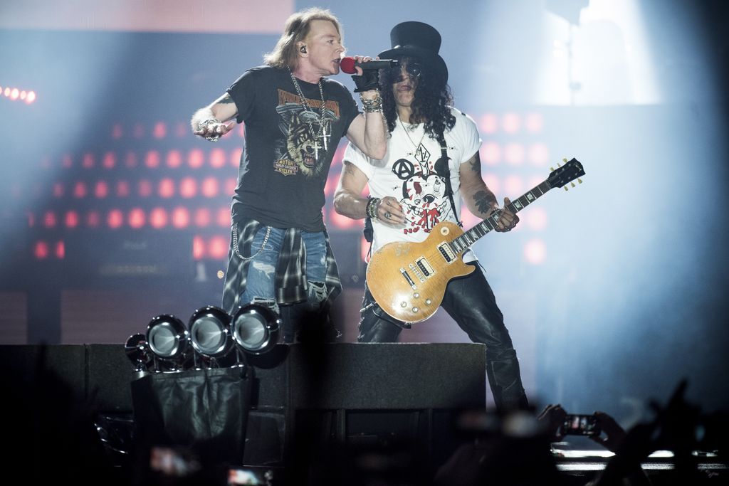 I Guns 'N Roses in concerto