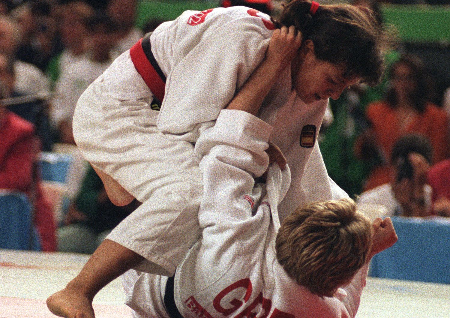 &nbsp;Nicola Fairbrother e Miriam Blasco alle Olimpiadi di Barcellona del 1992