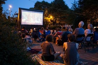 &nbsp;Montreal Parco Dante - cinema all'aperto (associazione Petite Italie)