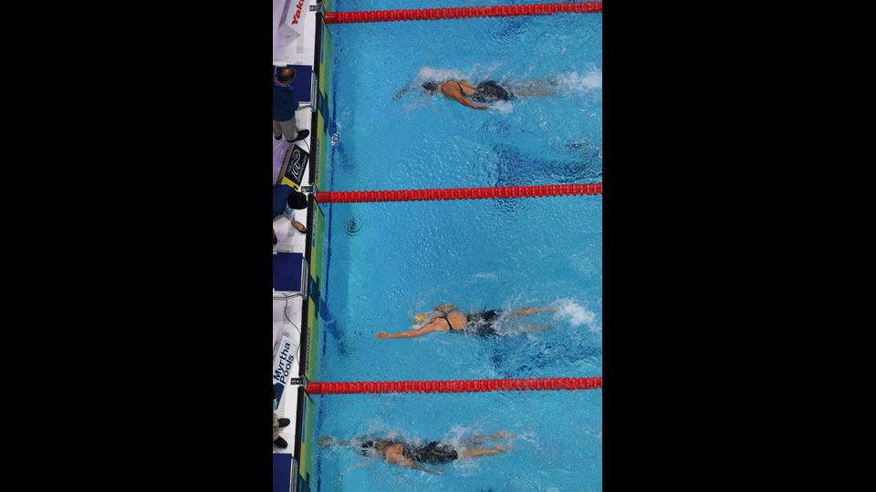 &nbsp;Mondiali nuoto: Federica Pellegrini Oro nei 200 SL (Afp)