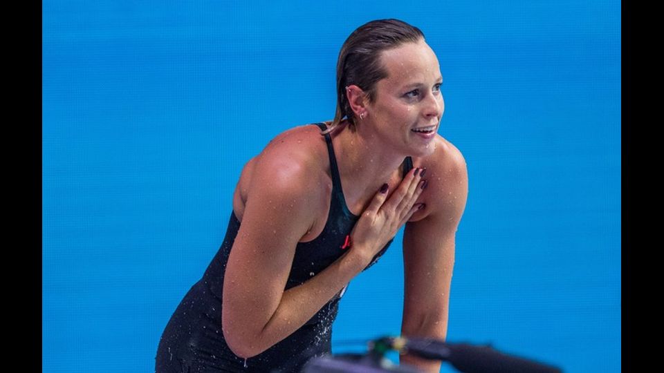 &nbsp;Mondiali nuoto: Federica Pellegrini Oro nei 200 SL (Afp)