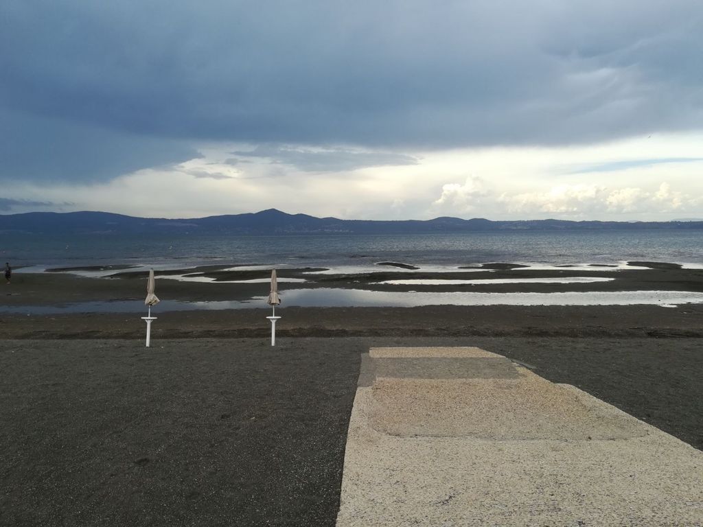 &nbsp;Il lago di Bracciano il 16 luglio 2017&nbsp;