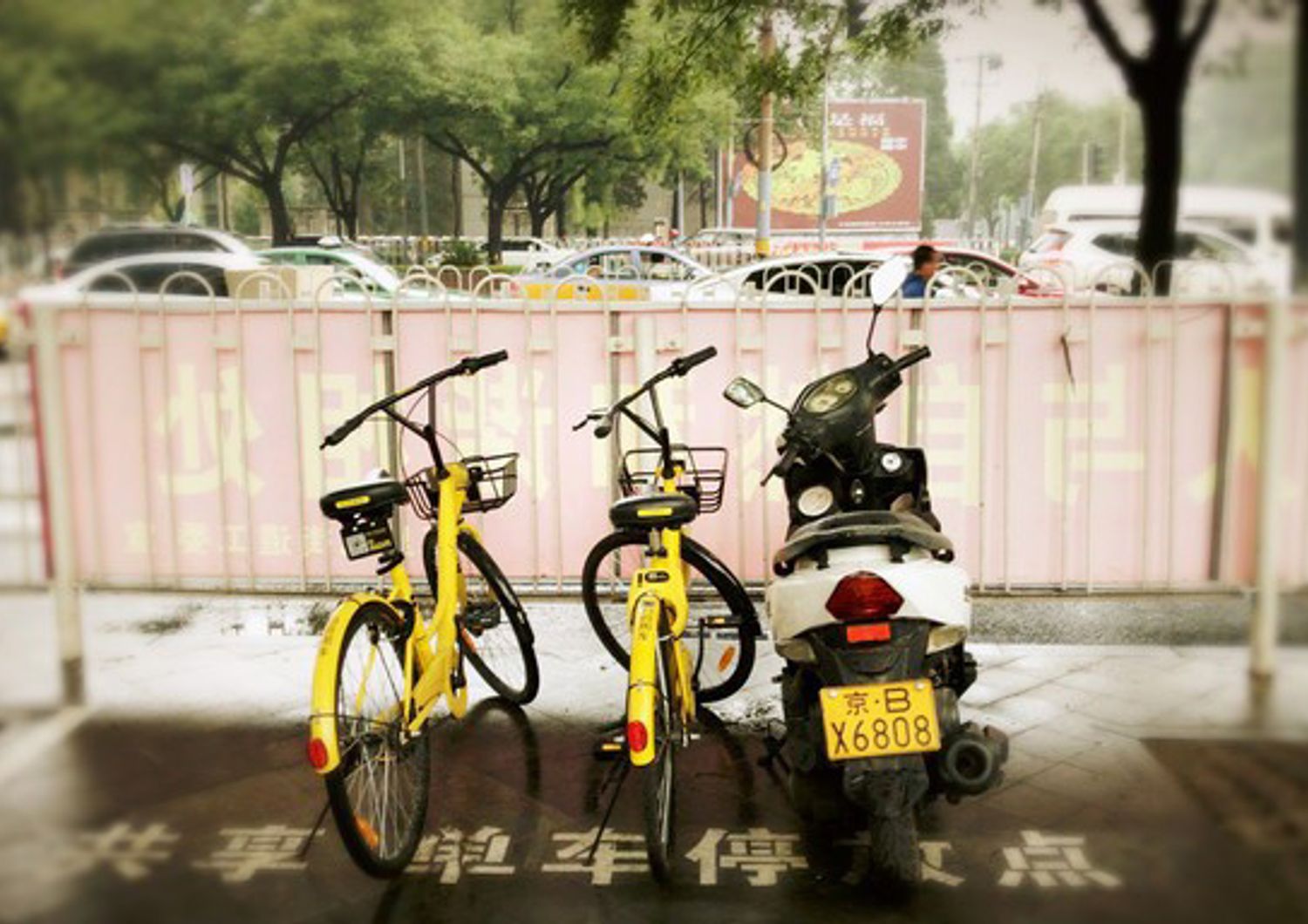 Bike sharing Pechino (Alessandra Spalletta - Agi) &nbsp;CON LOGO AGI