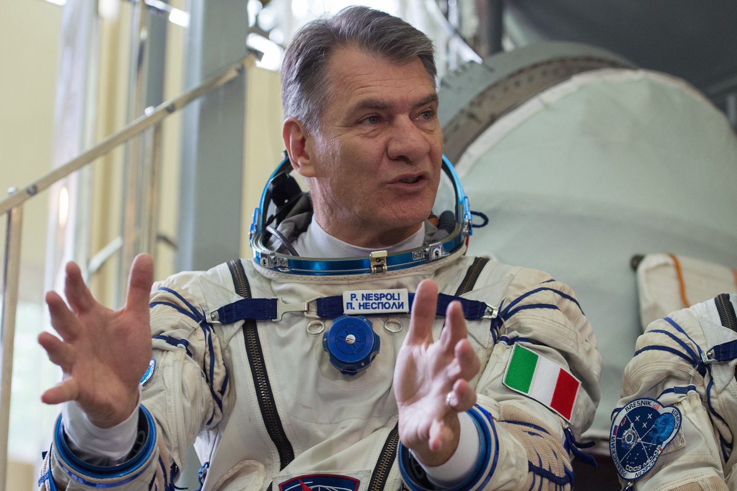 Paolo Nespoli - ESA  (AFP)&nbsp;