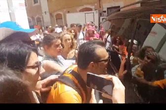 &nbsp;Novax aggressione deputati a Montecitorio