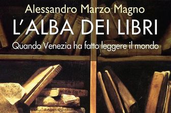 &nbsp;copertina libro L'alba dei libri di Alessandro Marzo Magno (IIC Mosca)