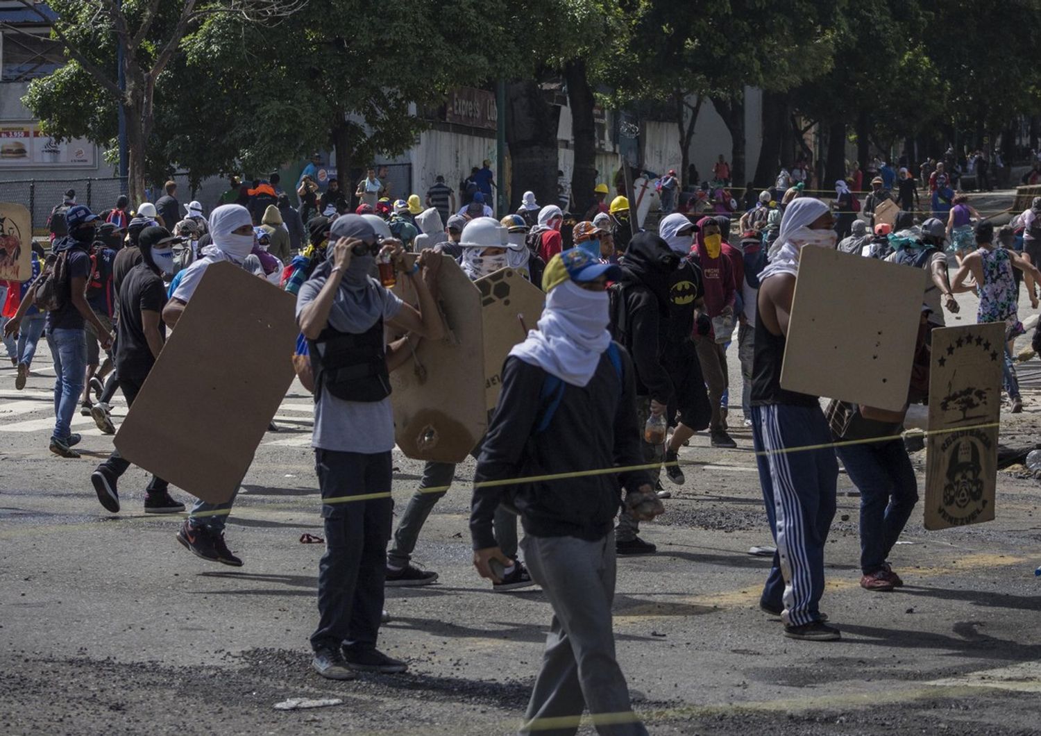 scontri Venezuela (AFP)&nbsp;