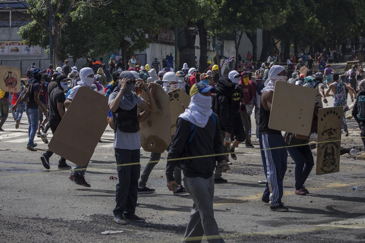 scontri Venezuela (AFP)&nbsp;