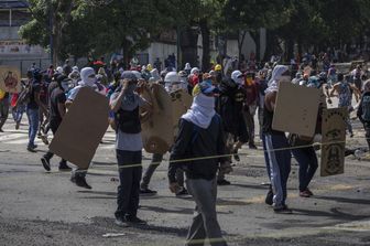 scontri Venezuela (AFP)&nbsp;