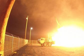 &nbsp;thaad missile sistema antimissile