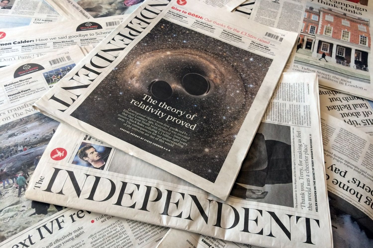 &nbsp;Copie di The Independent