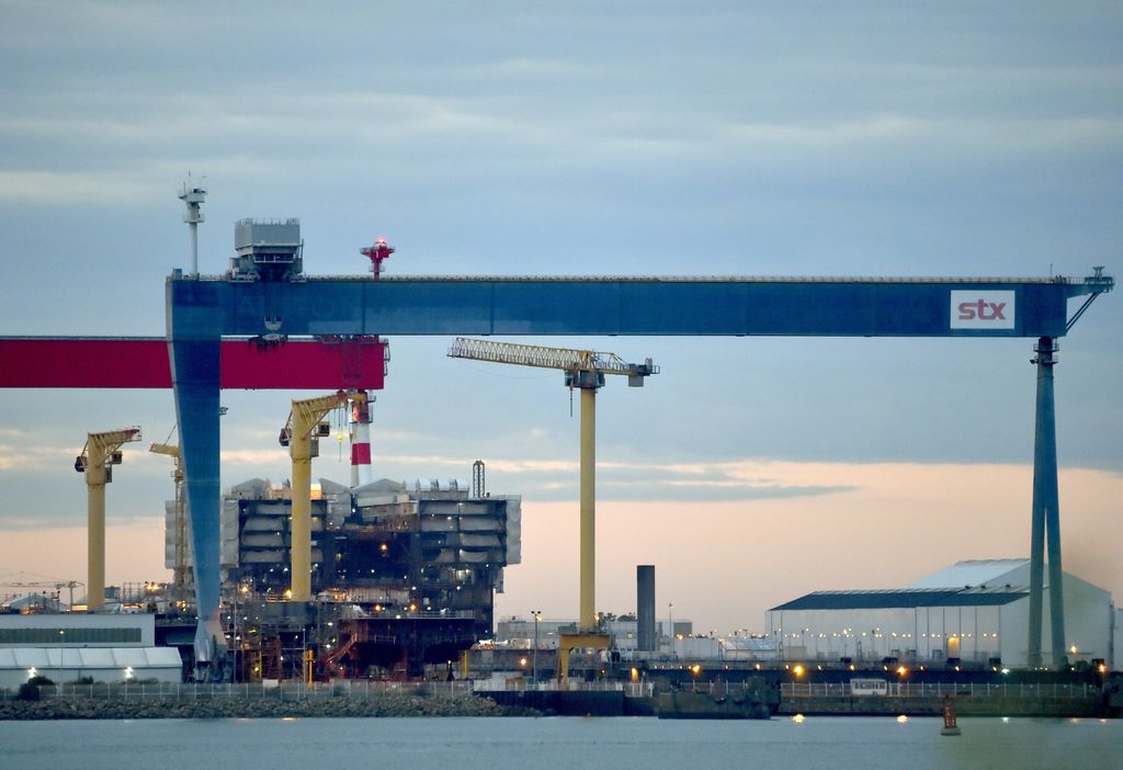 &nbsp;I cantieri navali di Saint-Nazaire