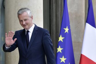 &nbsp;Il ministro dell'Economia francese Bruno Le Maire