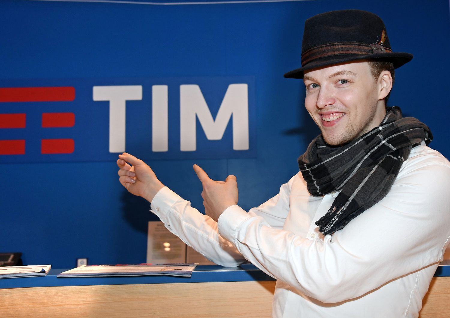 Tim &nbsp;Sven Otten il ballerino della pubblicita' &nbsp;(Agf)