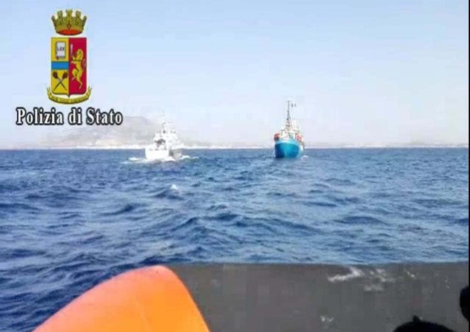 &nbsp;Arrivo nave Iuventa a Trapani