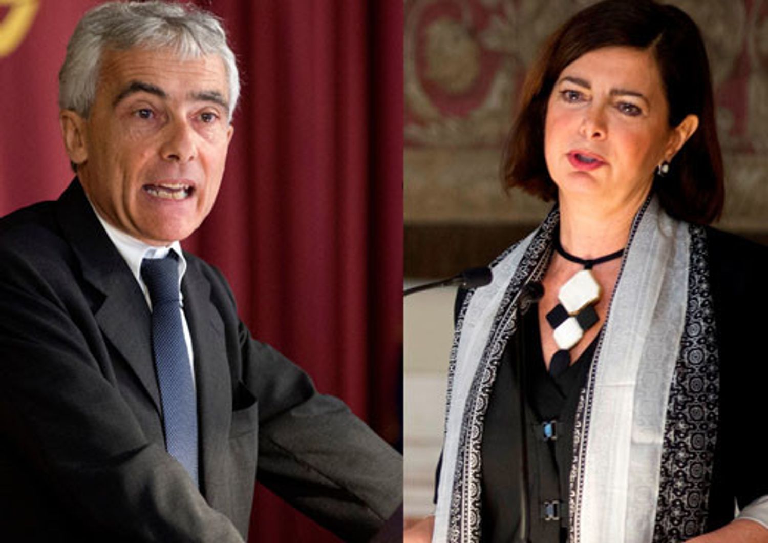 &nbsp;Tito Boeri e Laura Boldrini