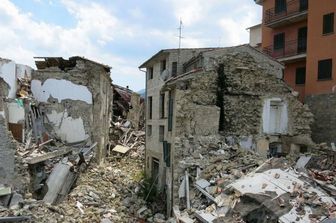 &nbsp;Accumoli, terremoto, macerie (Twitter)